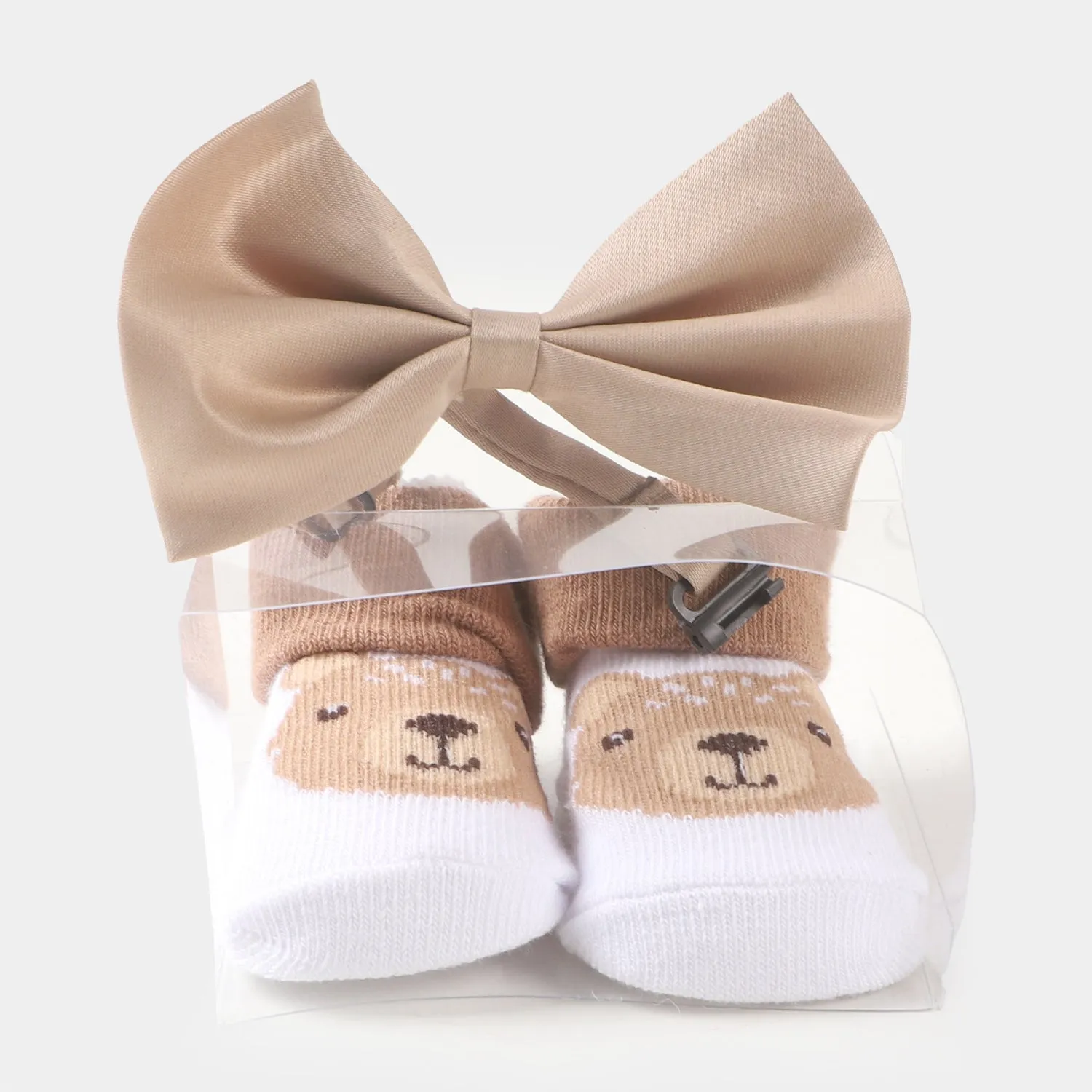 3 Bow Tie & 3 Pair Socks For Infant