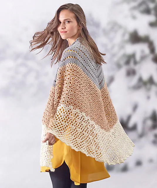 A Duet of Crochet Shawls Kit