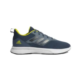 Adidas Men's Credulo Running Shoe (Wonder Steel/Core Black/Acid Yellow)