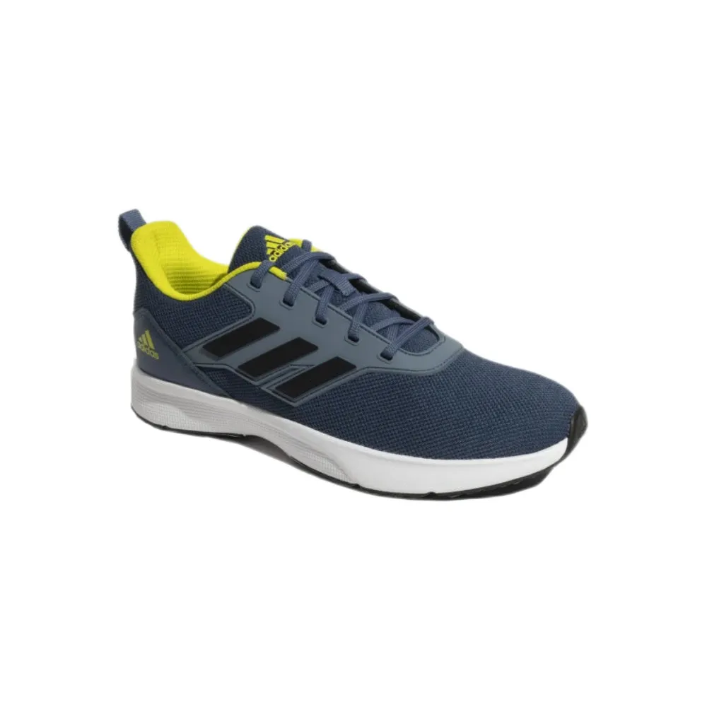 Adidas Men's Credulo Running Shoe (Wonder Steel/Core Black/Acid Yellow)