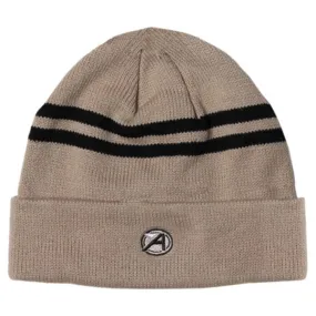 AHEAD Khaki/Black Toque Double Stripe