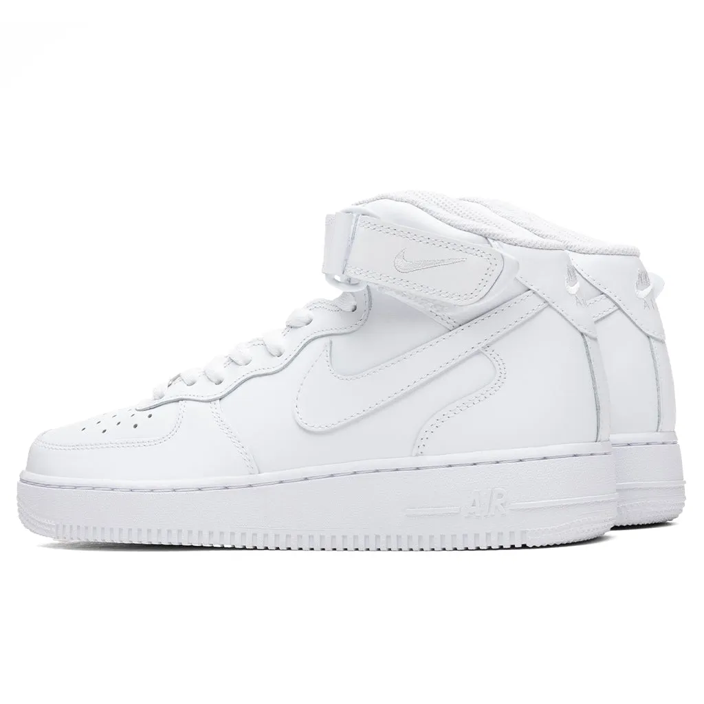 Air Force 1 Mid '07 - Triple White