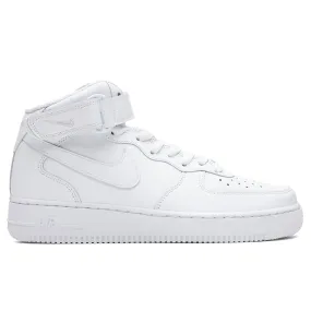 Air Force 1 Mid '07 - Triple White