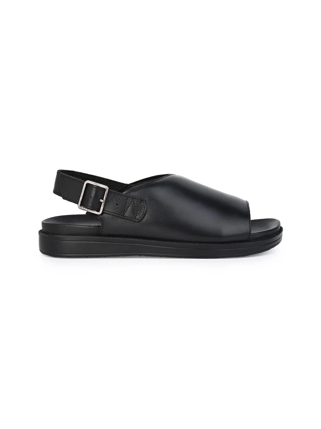 Alberto Torresi Leather Sandal With Padded Insole