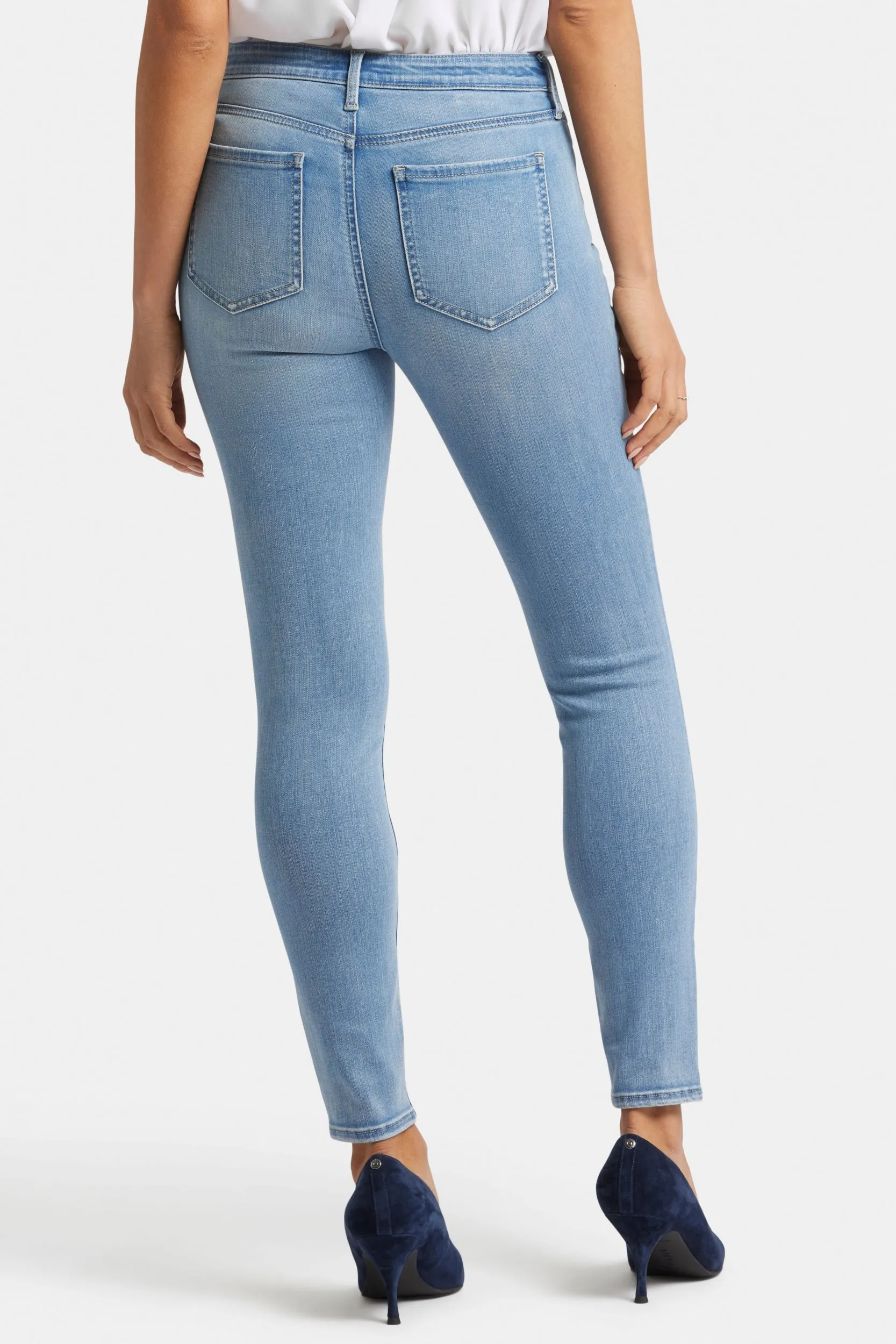 Ami Skinny Jeans Medium Blue Sure Stretch® Denim | Blue Valley