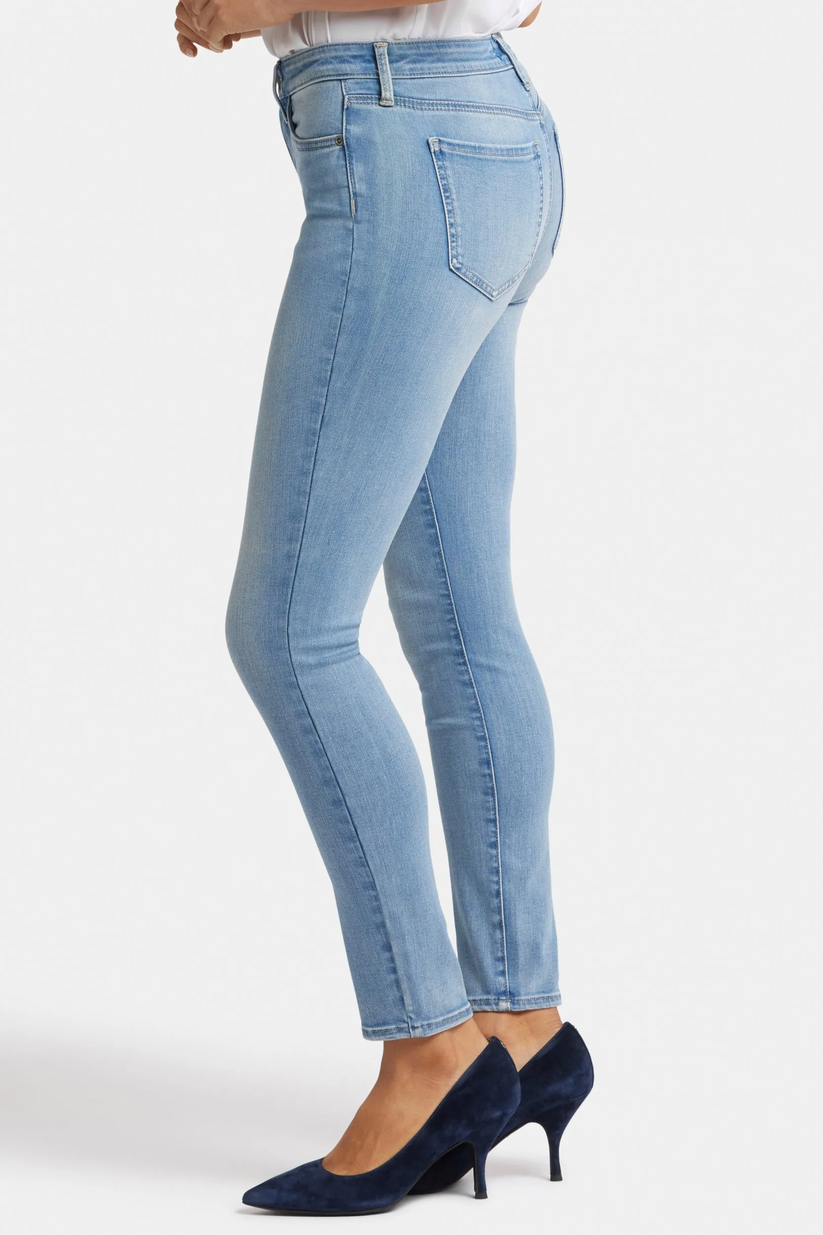 Ami Skinny Jeans Medium Blue Sure Stretch® Denim | Blue Valley