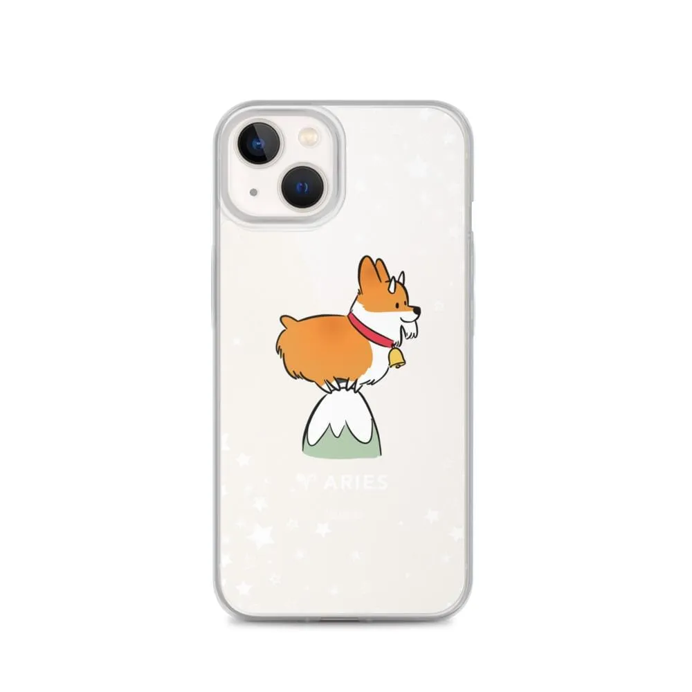 Aries | Corgi Horoscope iPhone Case