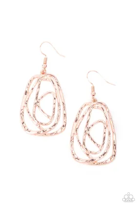 Artisan Relic - Rose Gold Earring