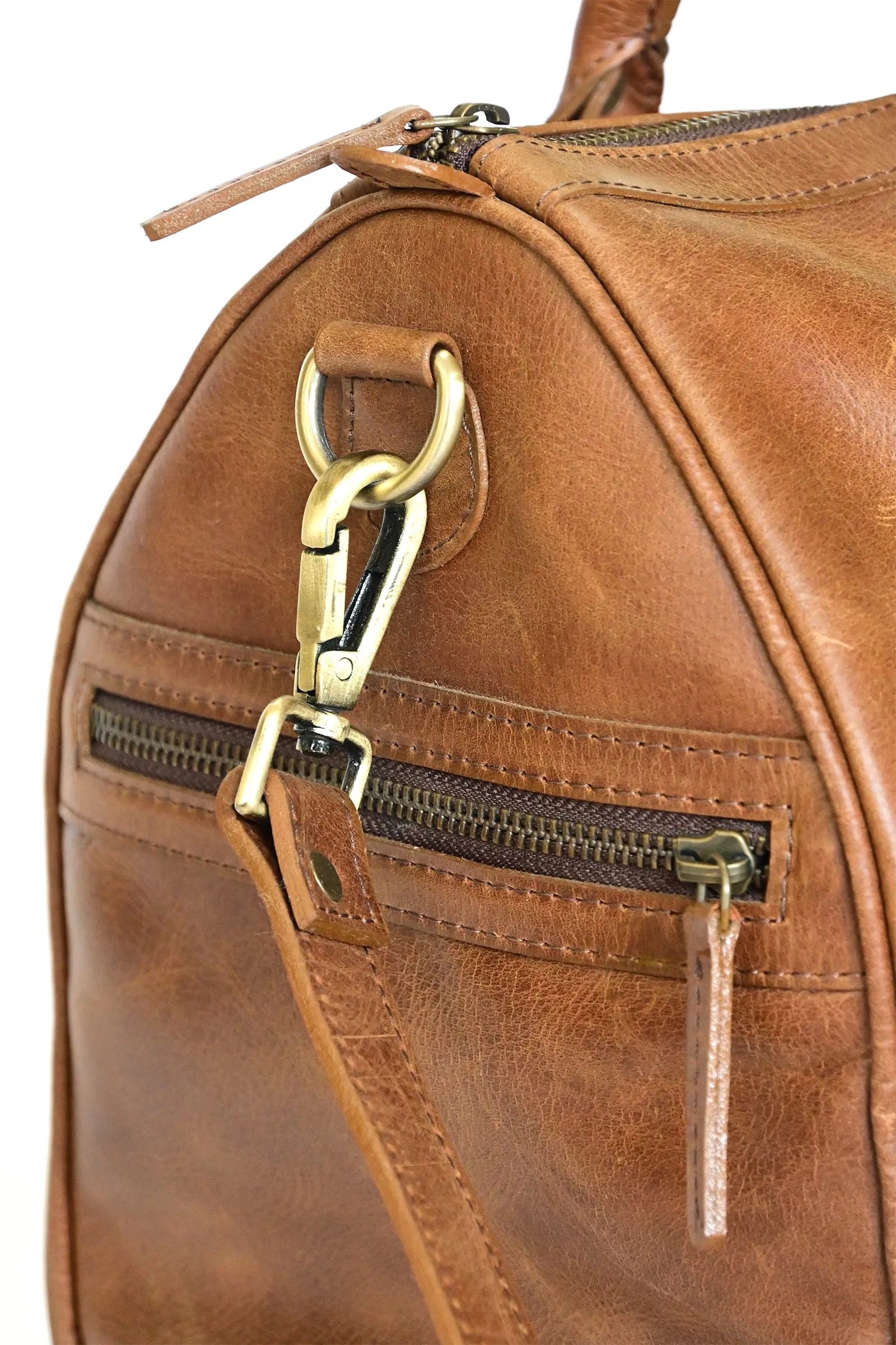 AVIATOR  - LEATHER HAND BAG