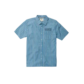 Bait Barge Short Sleeve Shirt - Coastal Blue