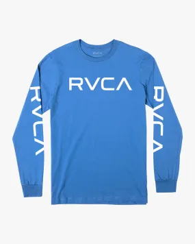 Big RVCA Long Sleeve Tee - French Blue