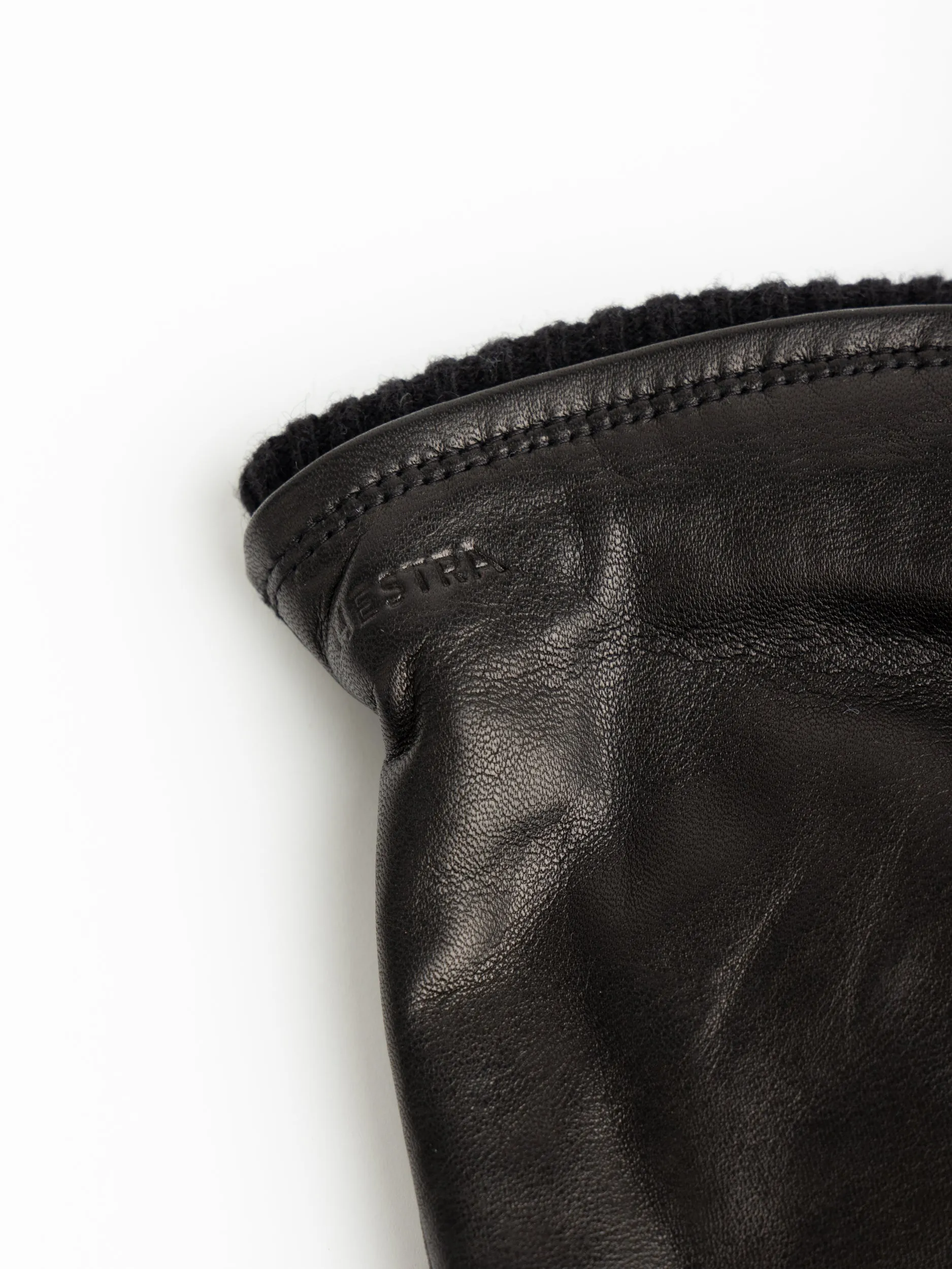 Black John Leather Glove