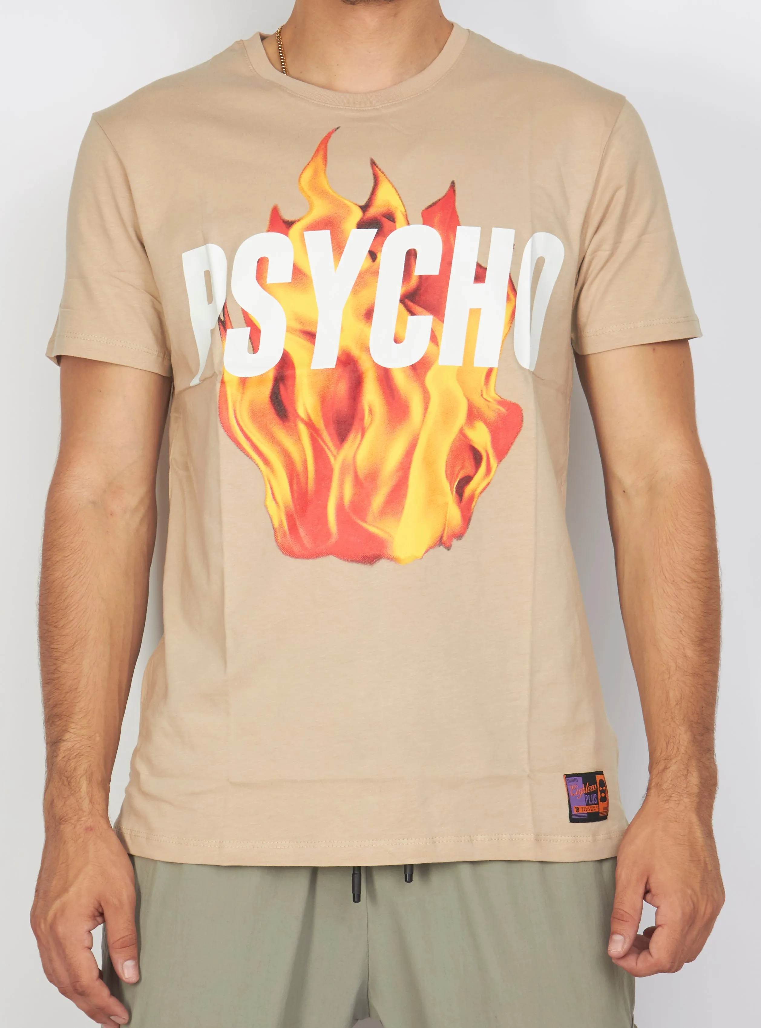 Buyer's Choice T-Shirt - Psycho - Tan - ST 7520