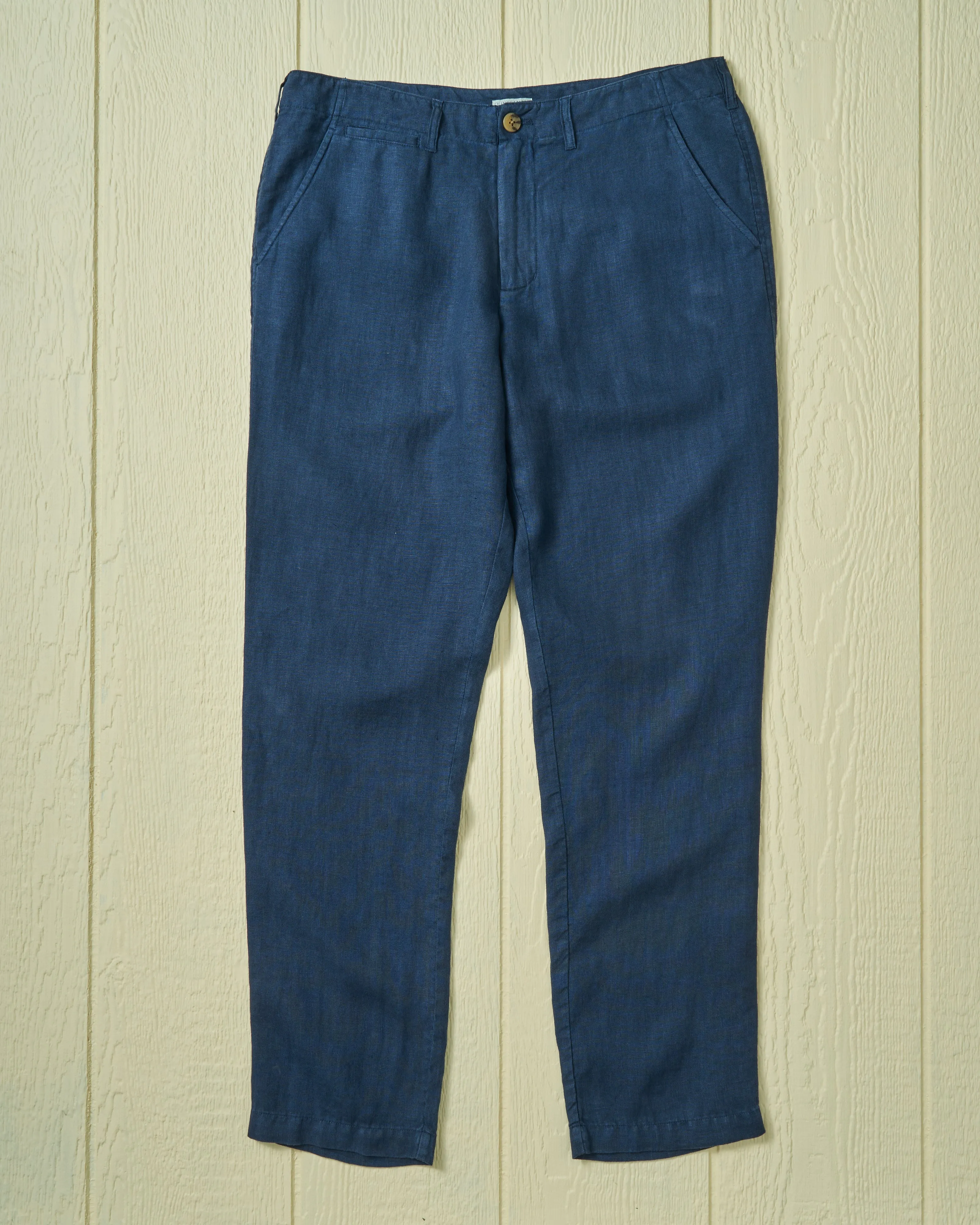 Camden Pant in Navy Linen