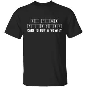 Care To Buy A Vowel T-Shirt