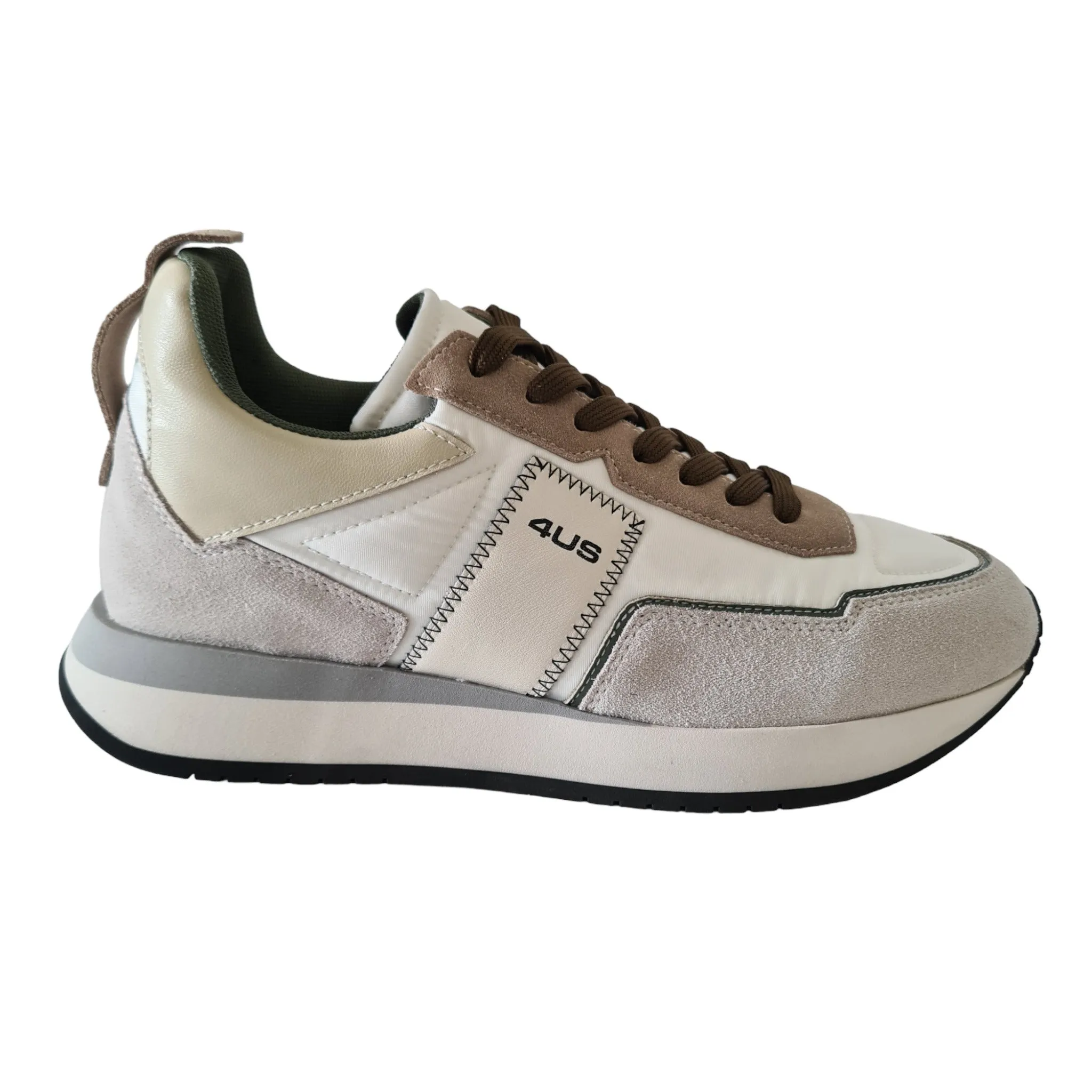 Cesare Paciotti 4US Sneakers Uomo Bianco Rif.123