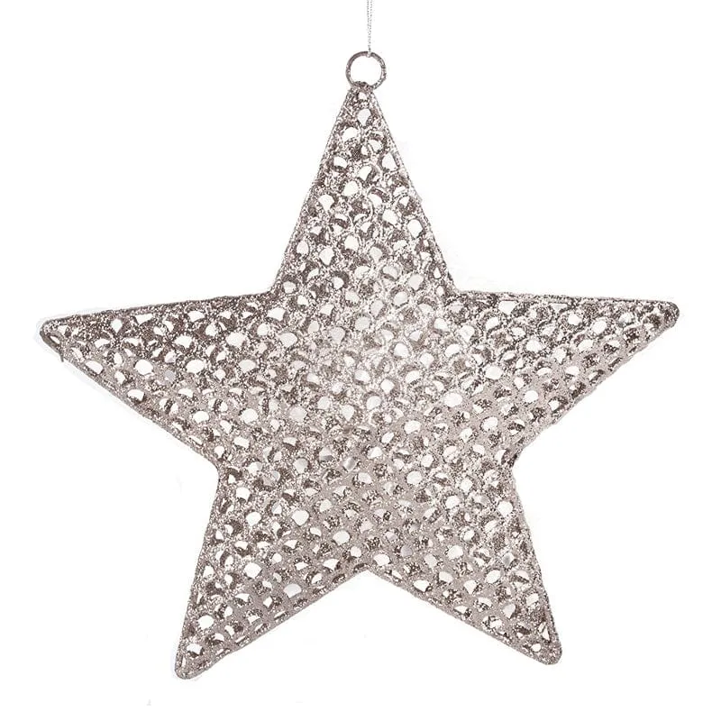 Champagne Metal Star (24x4cm)