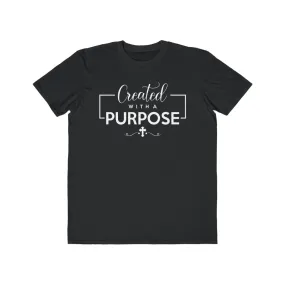 Created With A Purpose, Men's Lightweight Fashion Tee