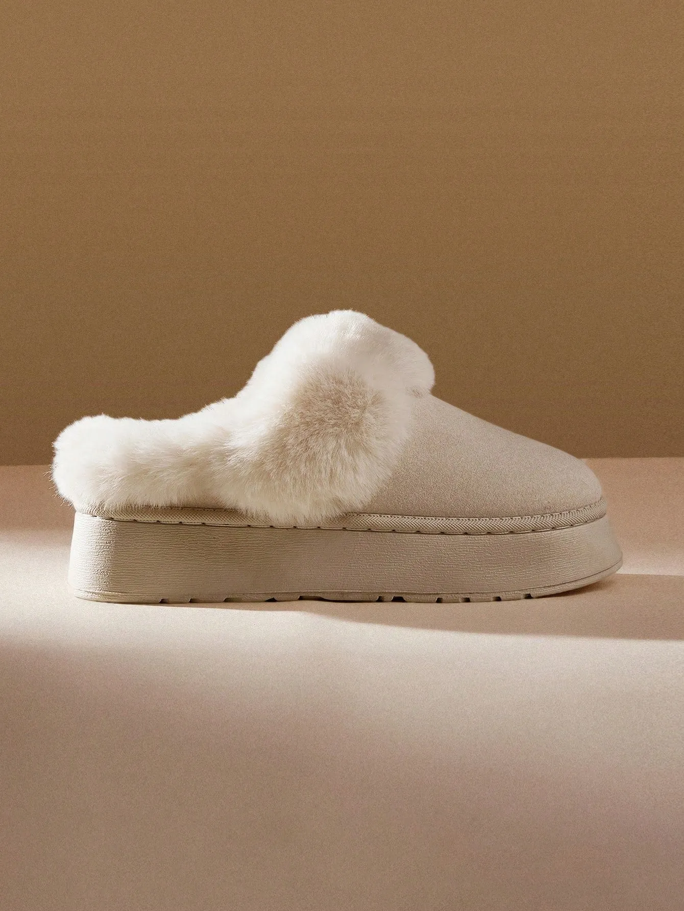 CUCCOO EASI Thick-Soled Warm And Fashionable Fluffy Slippers School Supplies Back To School