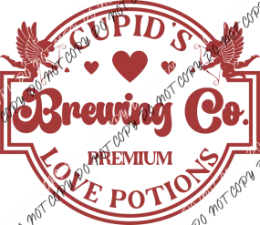 Cupids Brewing DTF Transfer