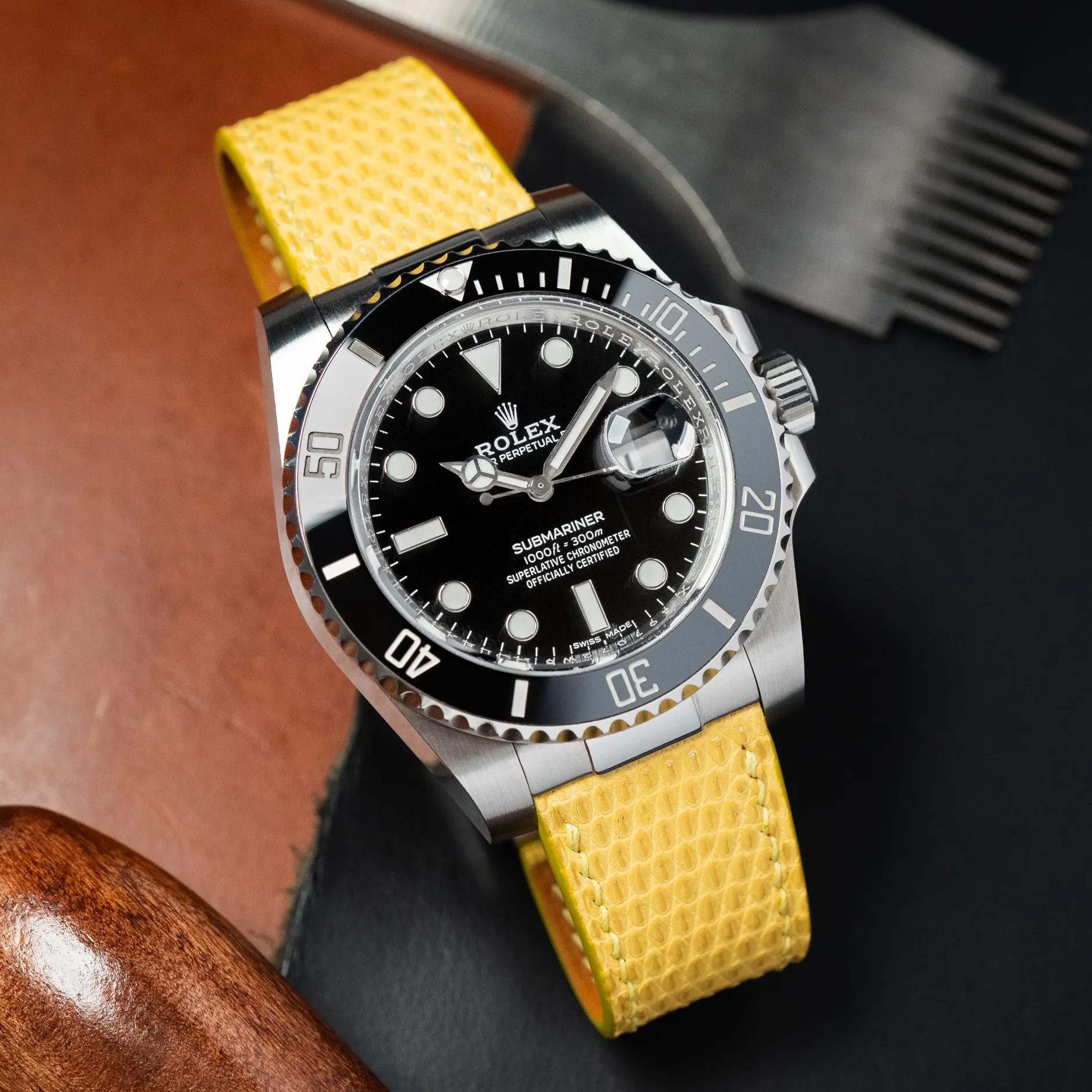 Custom Watch Strap for Rolex Watch