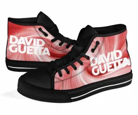 David Guetta High Top Unisex Festival Sneaker Shoes