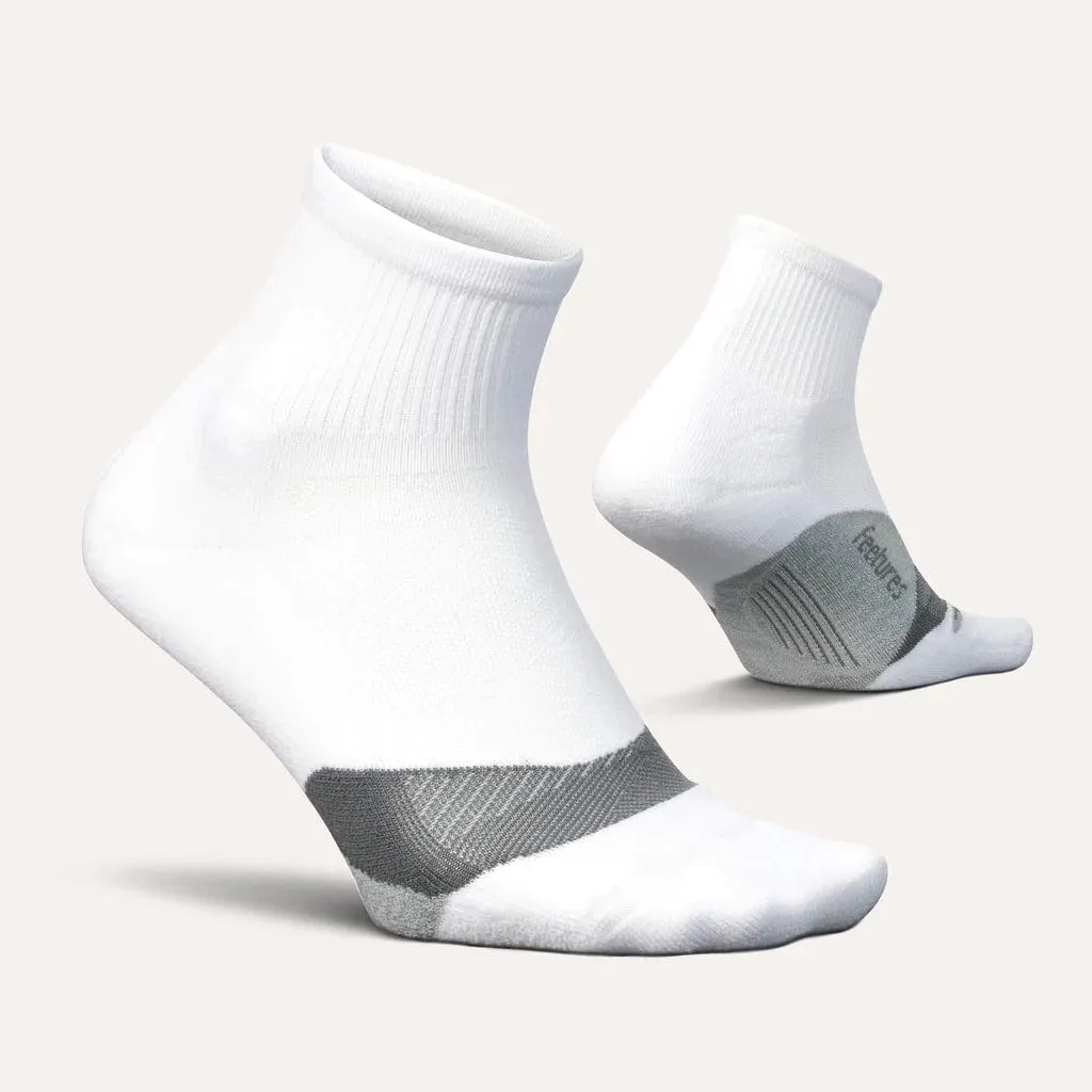 Feetures Elite Light Cushion Quarter Socks - Unisex