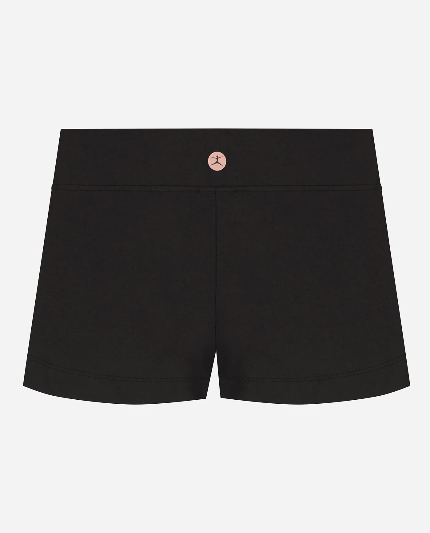 Girls Basic 2 Inch V-Front Dance Shorts