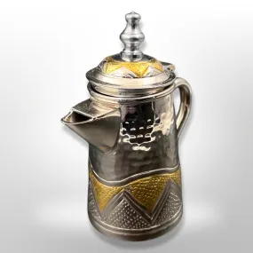 High Quality Silver and Gold Plated Coffee Pot Daleh