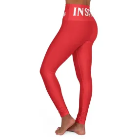 High Waisted Yoga Pants " INSPIRE "