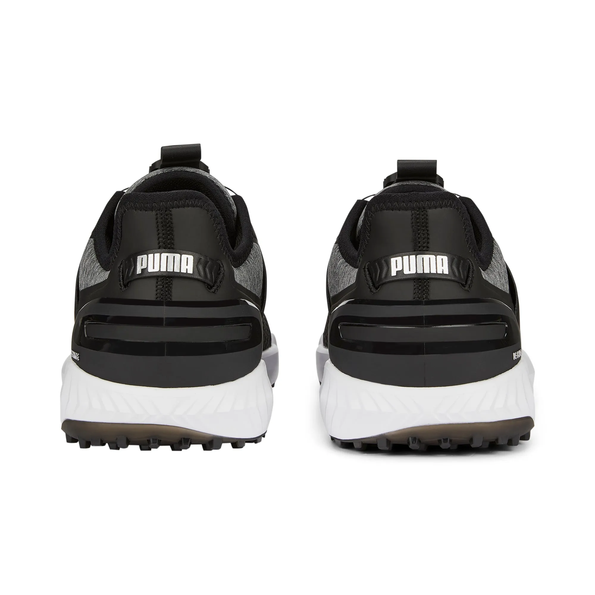 IGNITE ELEVATE DISC Spikeless Golf Shoes | Puma Black / Puma Silver