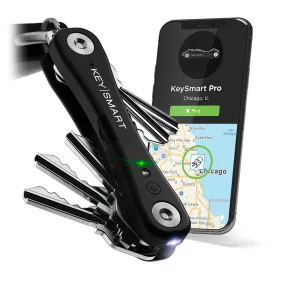 KeySmart® Pro w/ Tile | Works With Tile App for Android & iOS | Locate Lost Keys