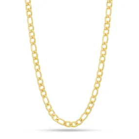 King Ice 10mm Italian Figaro Chain