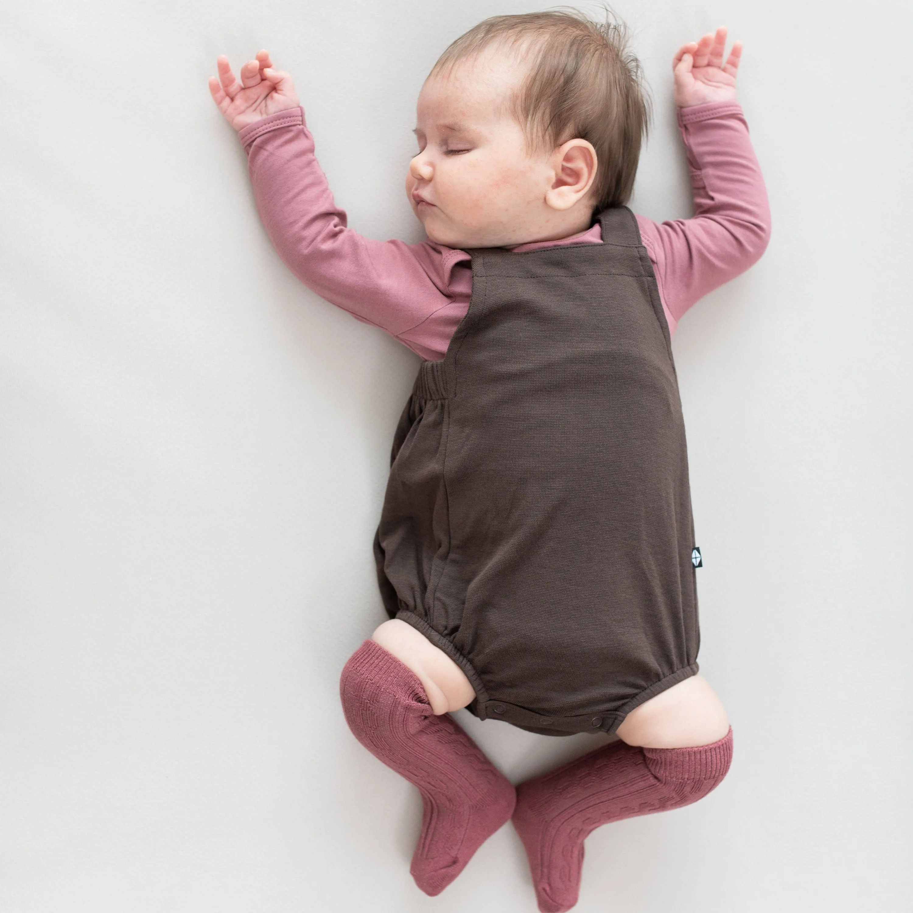 Knee High Socks in Dusty Rose