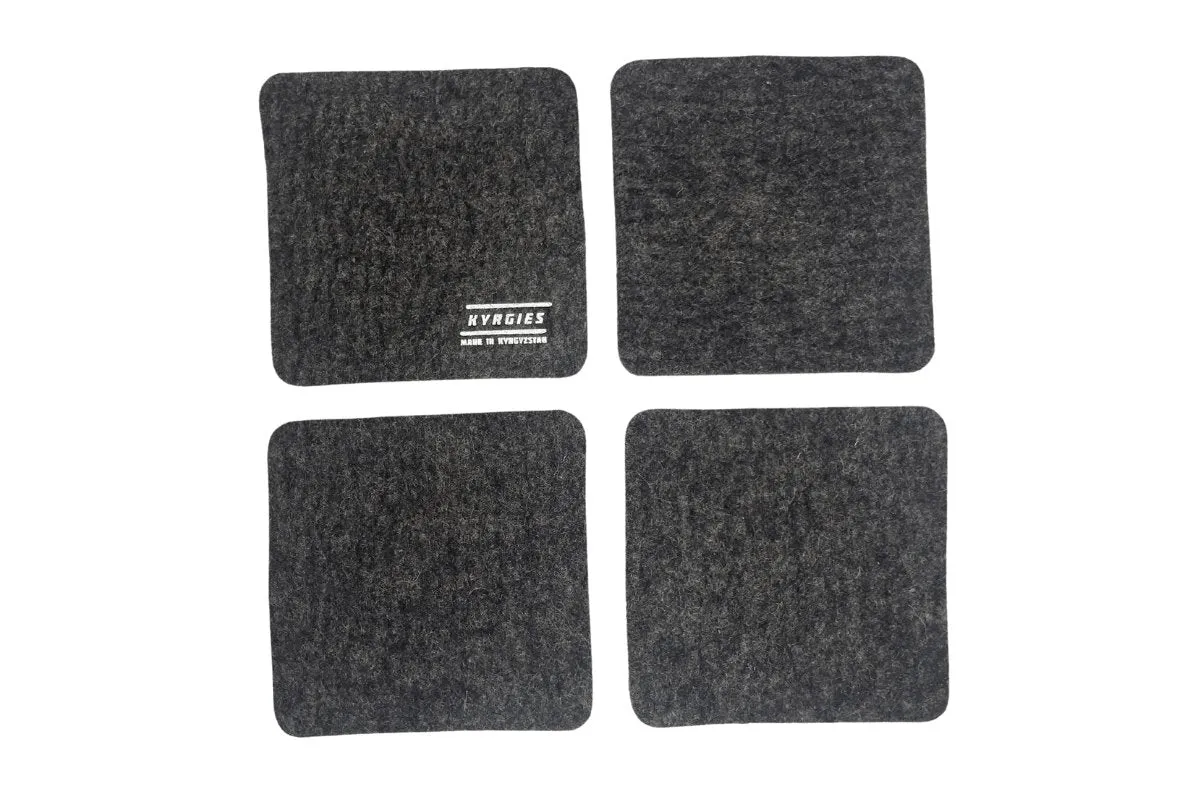 Kyrgies Coaster 4 Pack - Dark