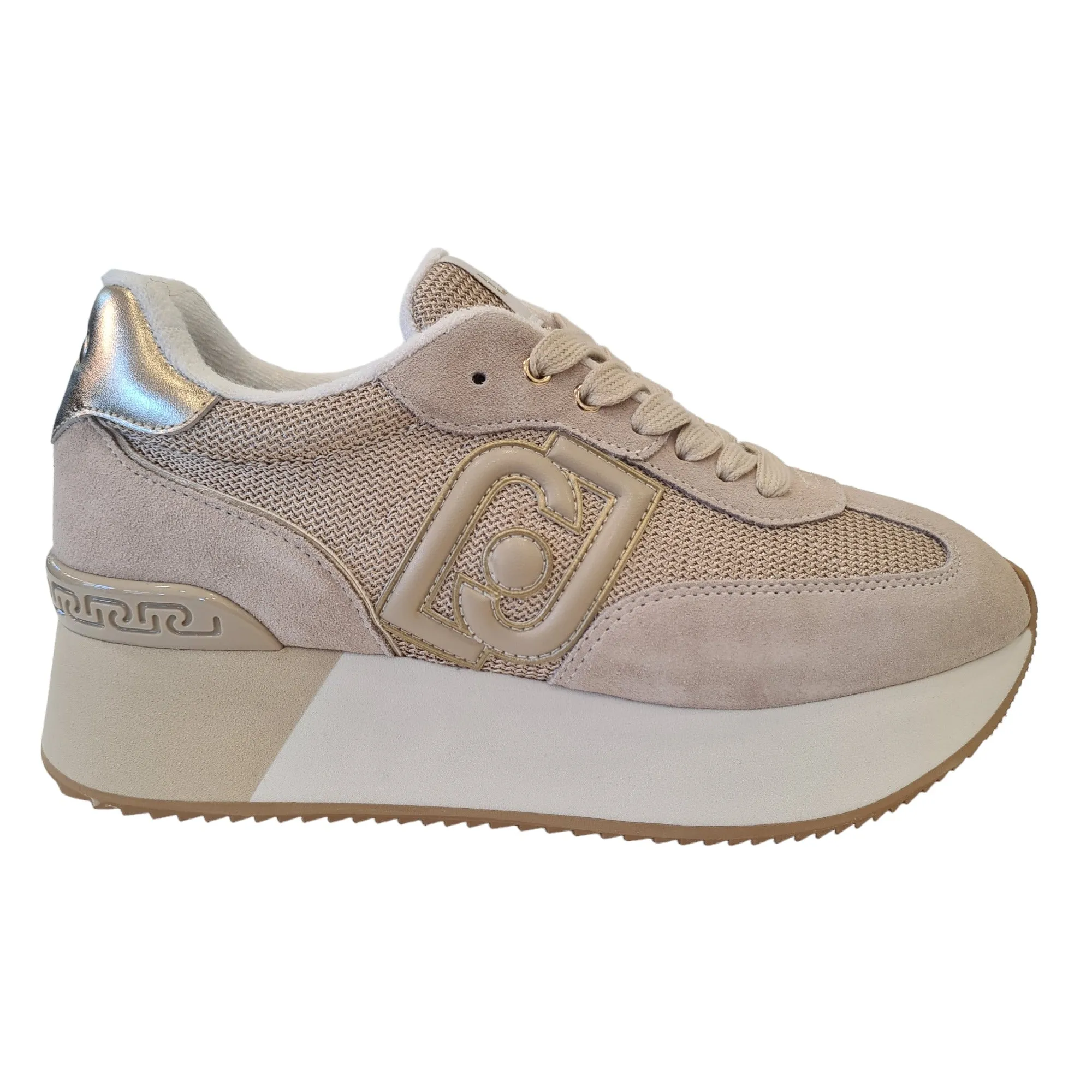 Liu-Jo Sneakers Donna Beige-Oro Rif.808