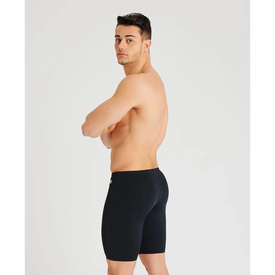 Men's Solid Jammer (Black/White)