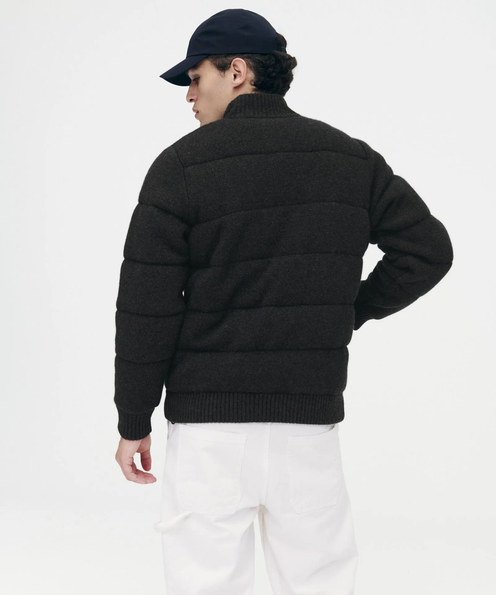 Merino Cashmere Puffer Jacket