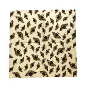 Midnight Skateboarding - Saturnia (The Emperor Moth) Cluster Bandana