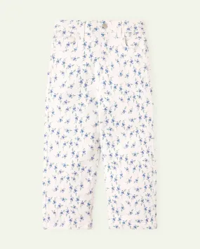 Printed Floral Straight Fit Pants