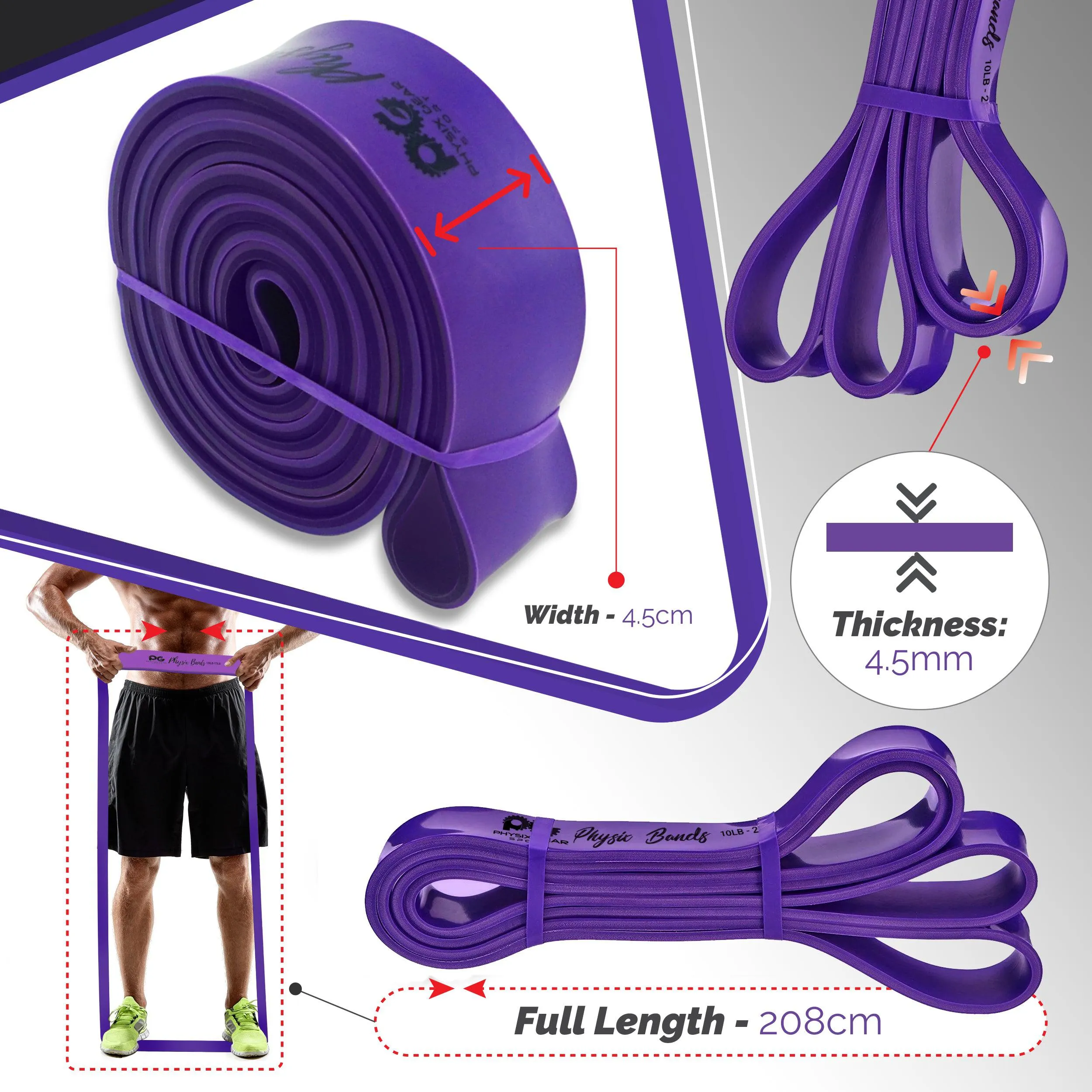 Pullup Resistance Bands - Versatile Strength Training and Fitness