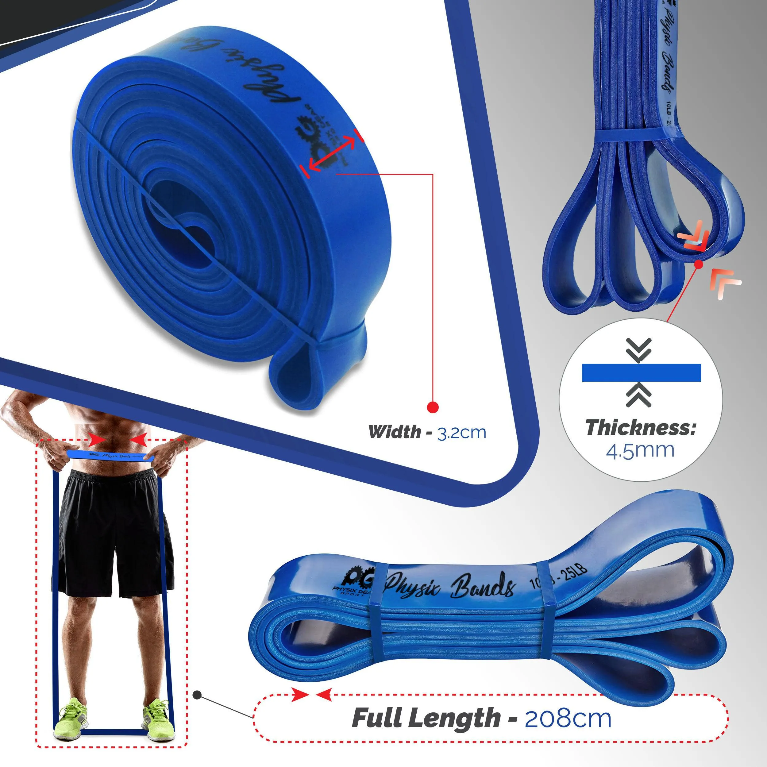 Pullup Resistance Bands - Versatile Strength Training and Fitness