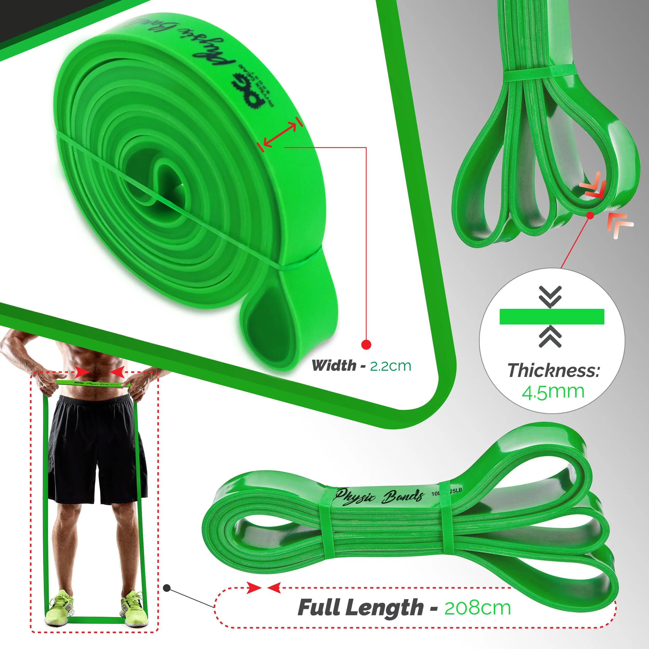 Pullup Resistance Bands - Versatile Strength Training and Fitness