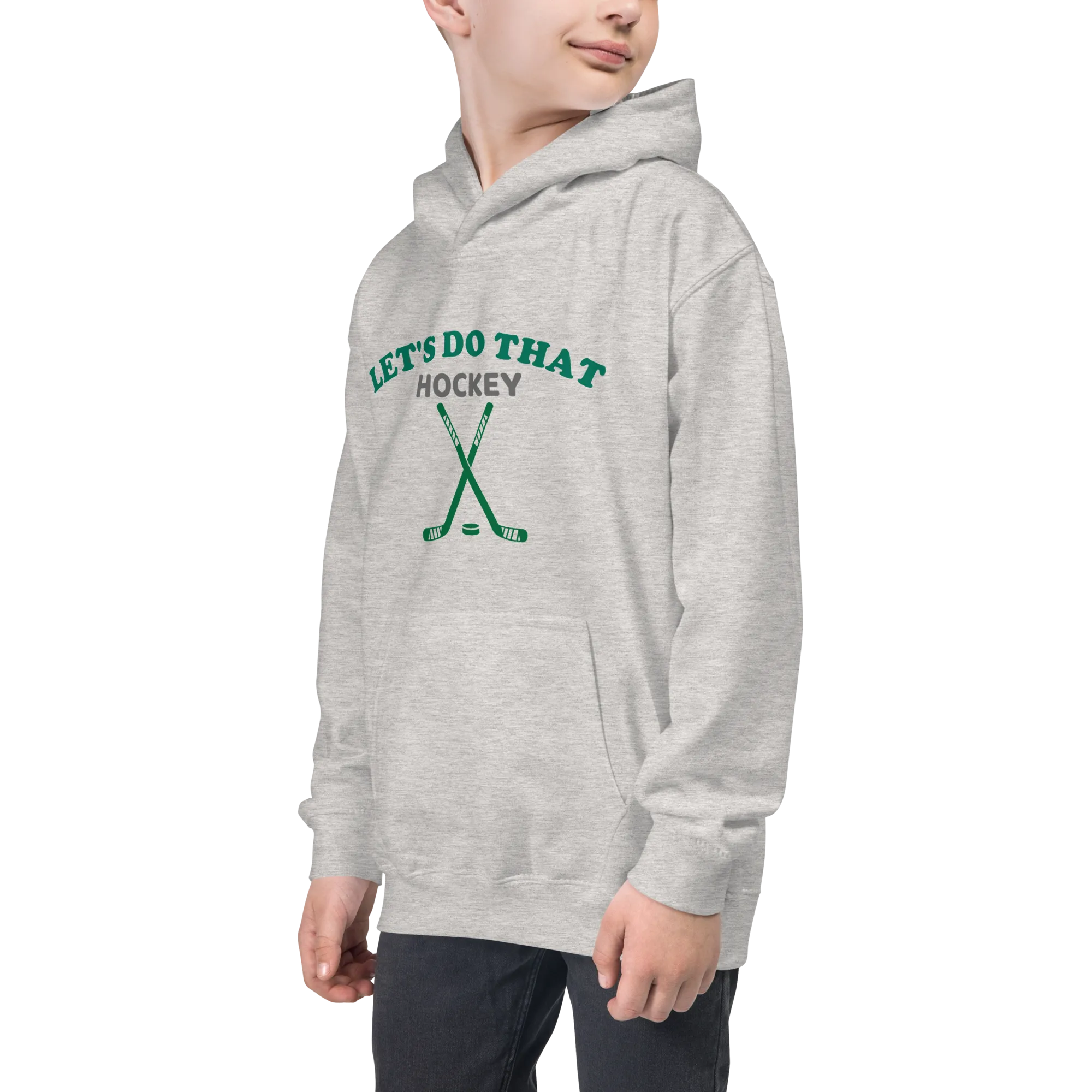 "Lets Do That Hockey" Youth Hoodie