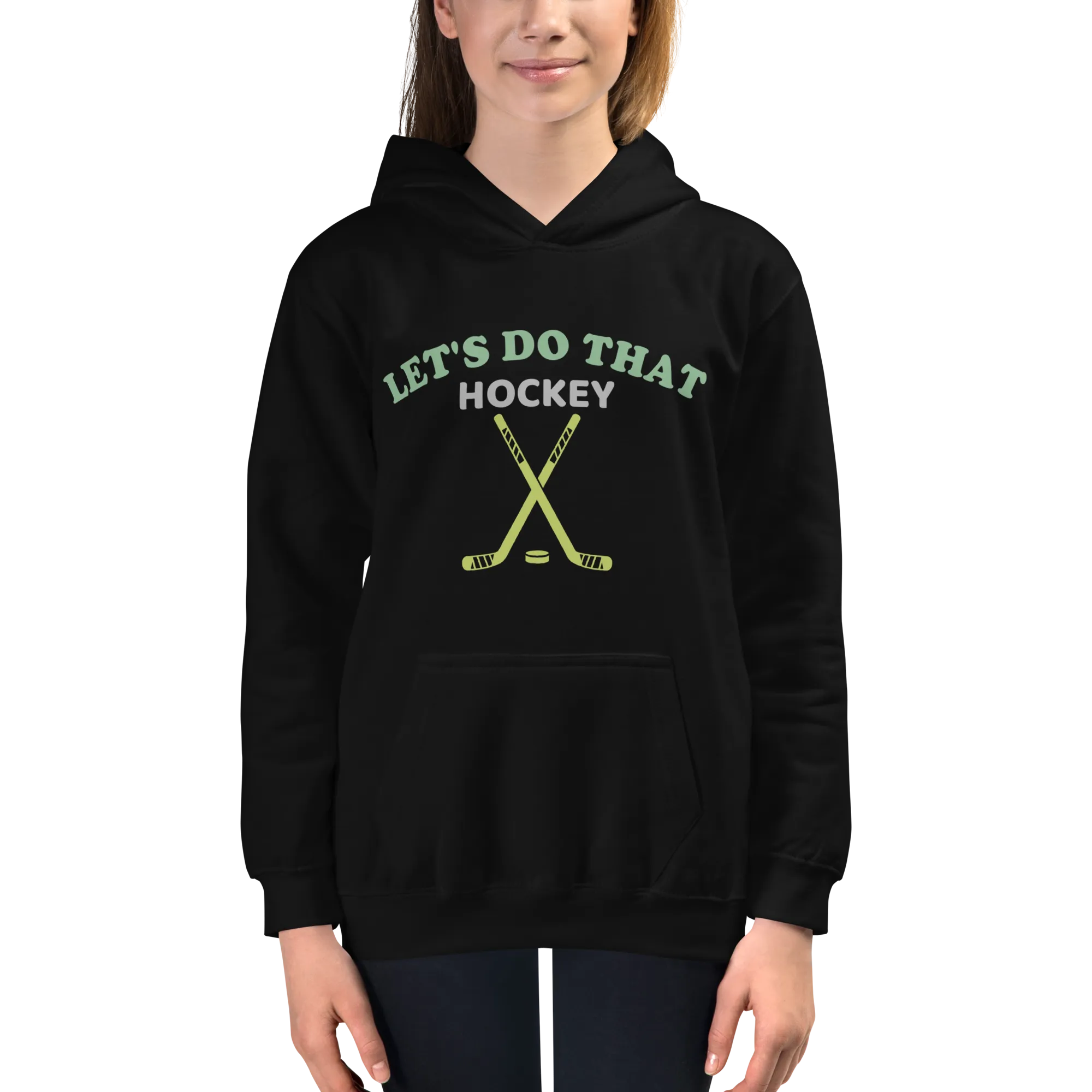 "Lets Do That Hockey" Youth Hoodie