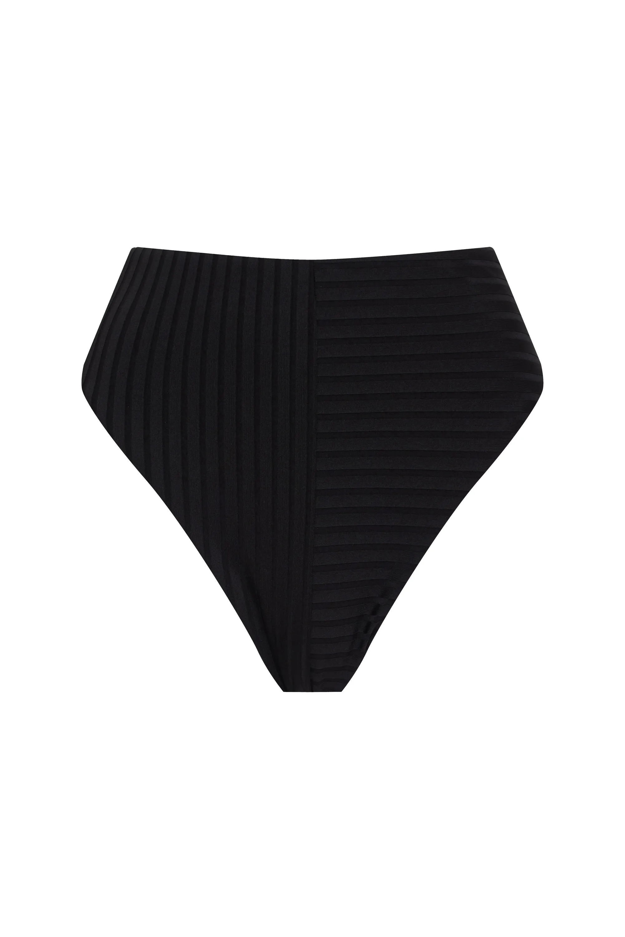 Refresh Rib Bikini Bottom Black