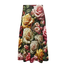 Rosy Midi Skirt