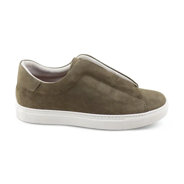 Sneakers in camoscio tortora