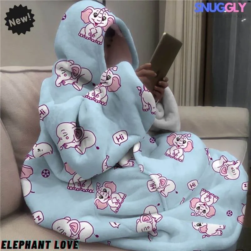 Snuggly™ Oversized Blanket Hoodie