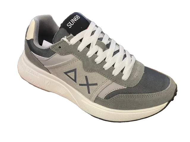 Sun68 Daddy Z42127 34 medium gray men's sneakers